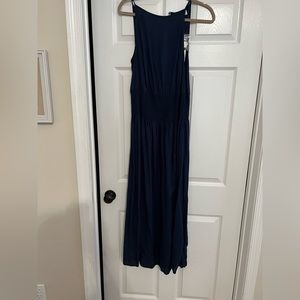 Roxy navy blue maxi dress